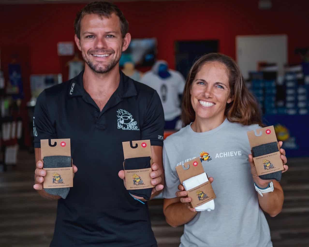 St Pete Running Socks