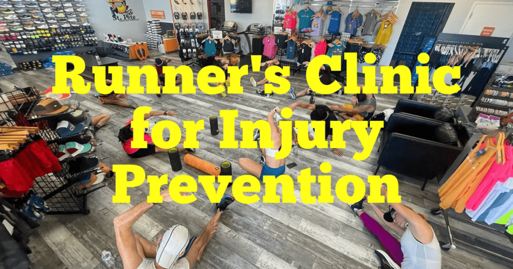 runner's clinic for injury prevention